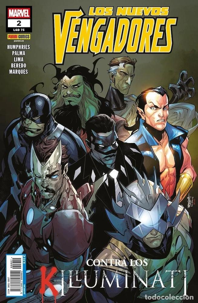 C&oacute;mics: NUEVOS VENGADORES 2 / 75 (CONTRA LOS ILLUMINATI) - PANINI - DESCUENTO 20%&iexcl;&iexcl;&iexcl;