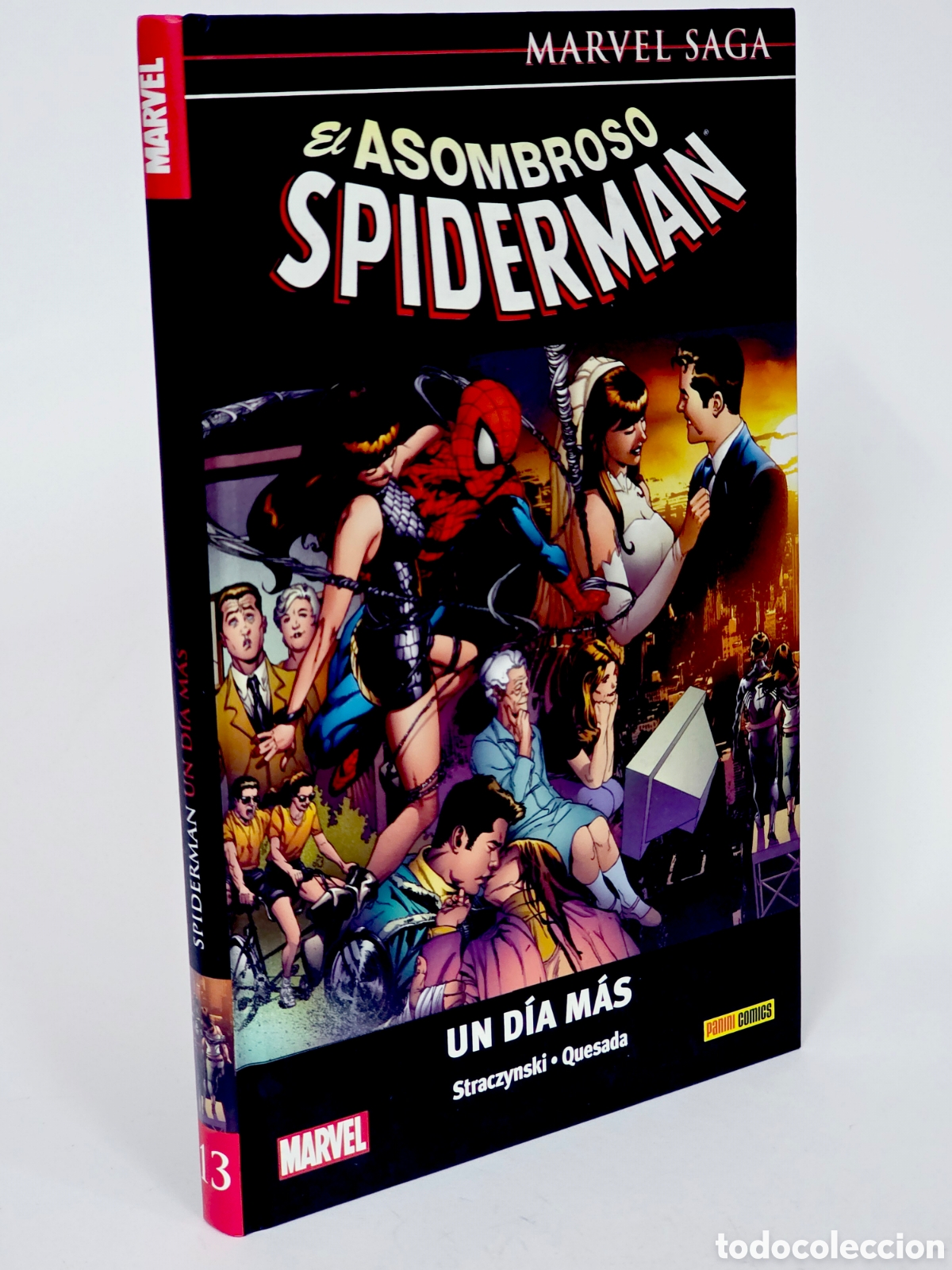 C&oacute;mics: C&Oacute;MIC EL ASOMBROSO SPIDERMAN 13 UN D&Iacute;A M&Aacute;S MARVEL SAGA PANINI (SPIDER-MAN) DE KIOSCO