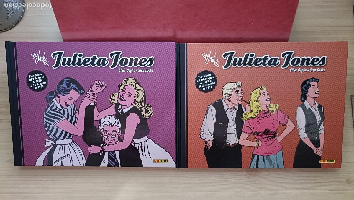 C&oacute;mics: Julieta Jones. Stan Drake. Panini C&oacute;mics, 2 Tomos. - Foto 2