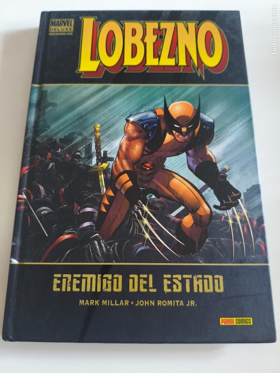 C&oacute;mics: Lobezno. Marvel Deluxe 1 Enemigo del estado Romita Jr + Millar + Panini Wolverine