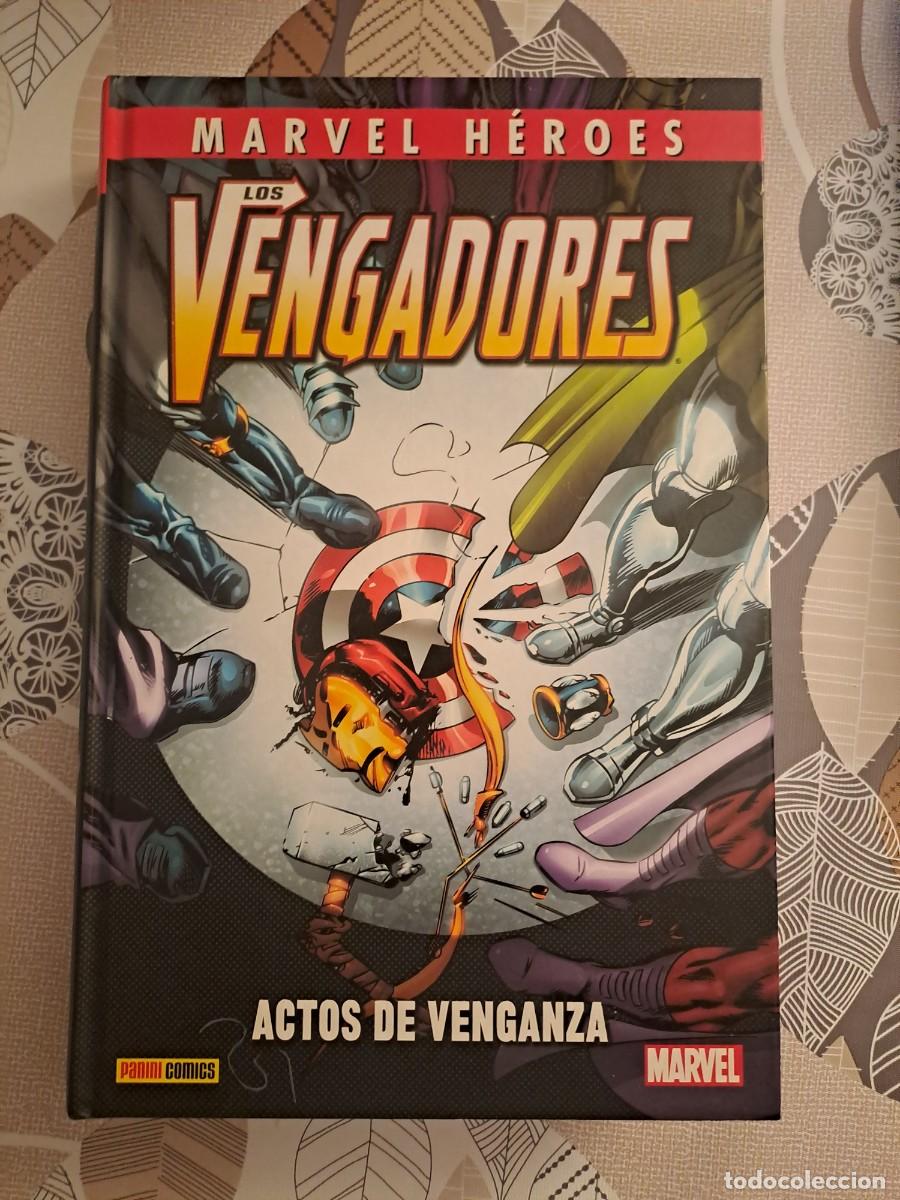 C&oacute;mics: Marvel h&eacute;roes, los vengadores, actos de venganza, Panini en perfecto estado