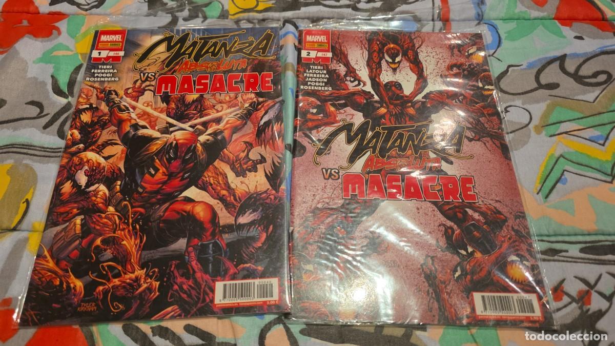 C&oacute;mics: MASACRE VOL. 3 N&ordm; 46 Y 47 (MATANZA ABSOLUTA CONTRA MASACRE N&ordm; 1 Y 2) - PANINI - DESCUENTO 15%&iexcl;&iexcl;&iexcl;