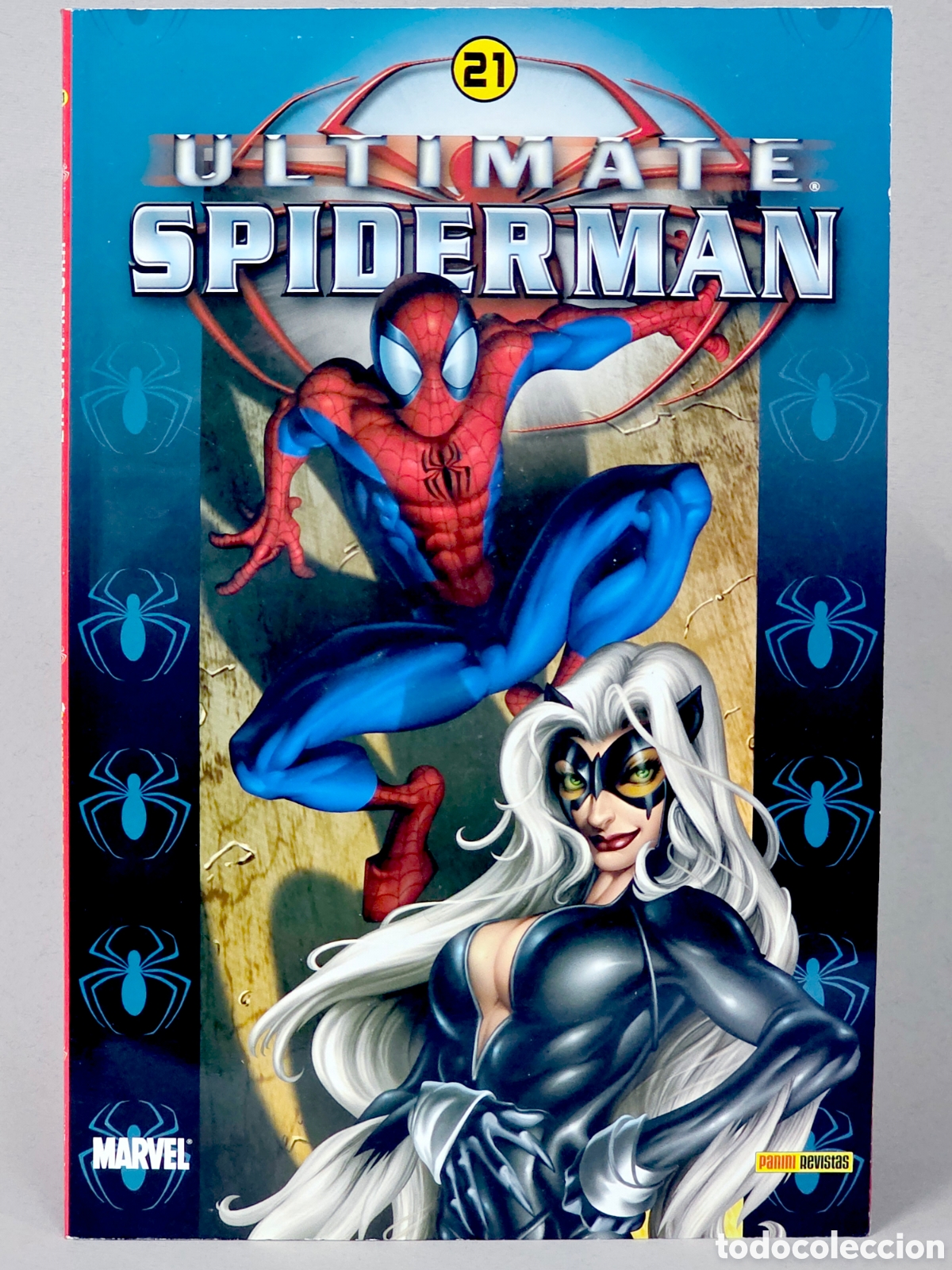 C&oacute;mics: C&Oacute;MIC ULTIMATE SPIDERMAN 21 COLECCIONABLE (SPIDER-MAN) PANINI MARVEL BUEN ESTADO