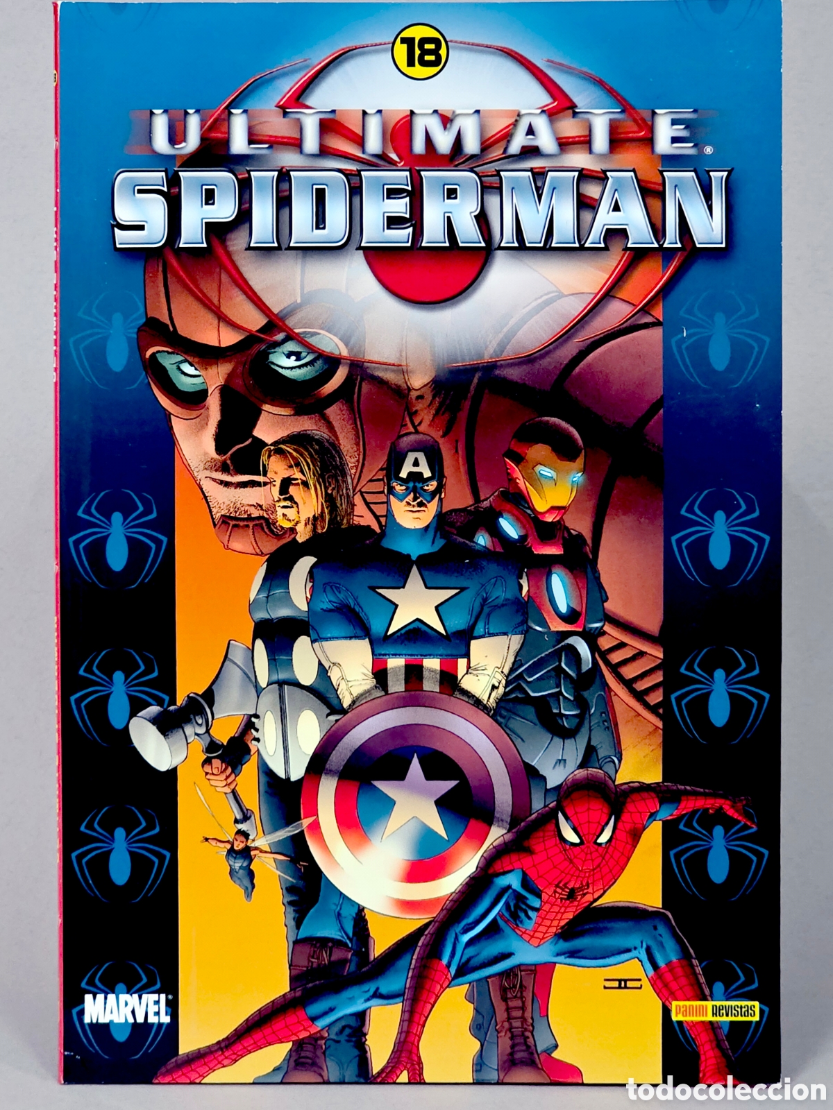 C&oacute;mics: C&Oacute;MIC ULTIMATE SPIDERMAN 18 COLECCIONABLE (SPIDER-MAN) PANINI MARVEL BUEN ESTADO