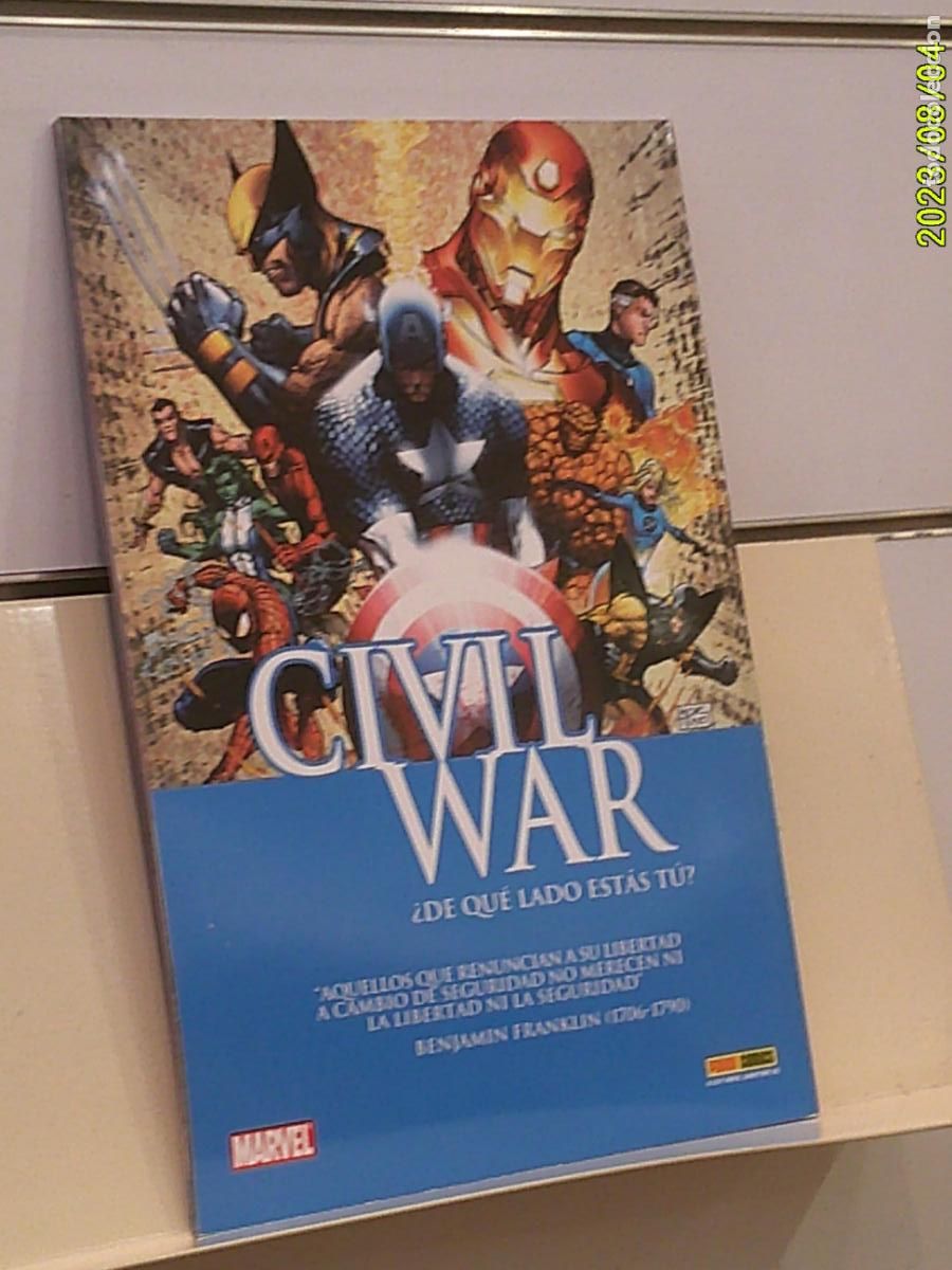 C&oacute;mics: SPIDERMAN VOL. 2 N&ordm; 12 CIVIL WAR MARVEL - PANINI - Foto 2