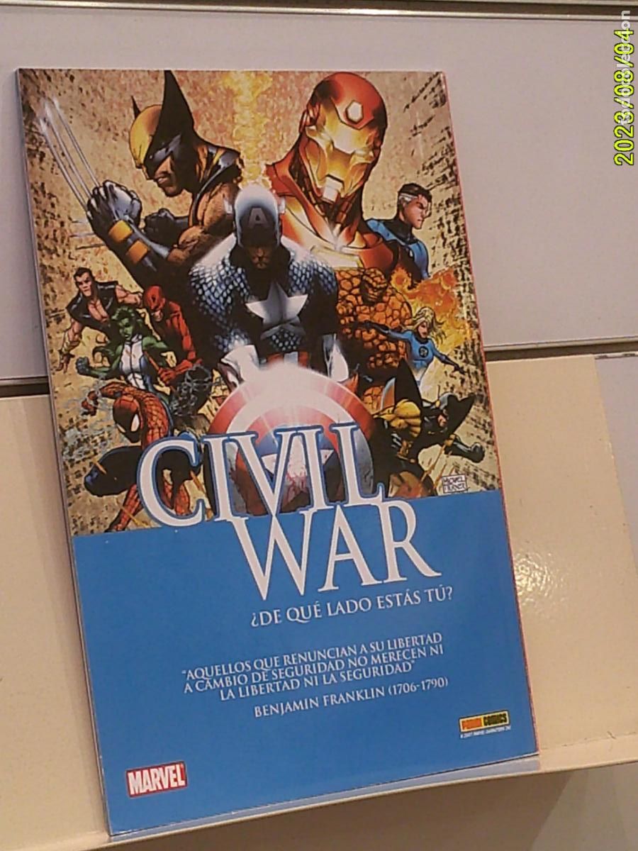 C&oacute;mics: SPIDERMAN VOL. 2 N&ordm; 13 CIVIL WAR MARVEL - PANINI - Foto 2