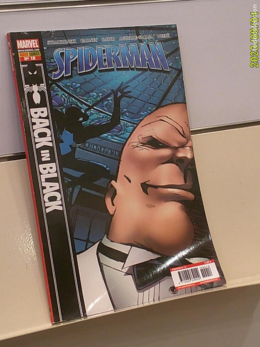 C&oacute;mics: SPIDERMAN VOL. 2 N&ordm; 18 BACK IN BLACK MARVEL - PANINI