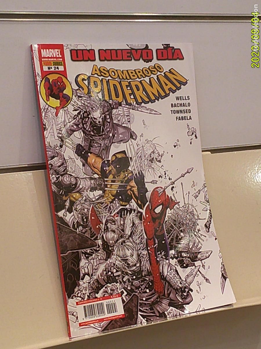 C&oacute;mics: ASOMBROSO SPIDERMAN VOL. 2 N&ordm; 24 UN NUEVO DIA MARVEL - PANINI