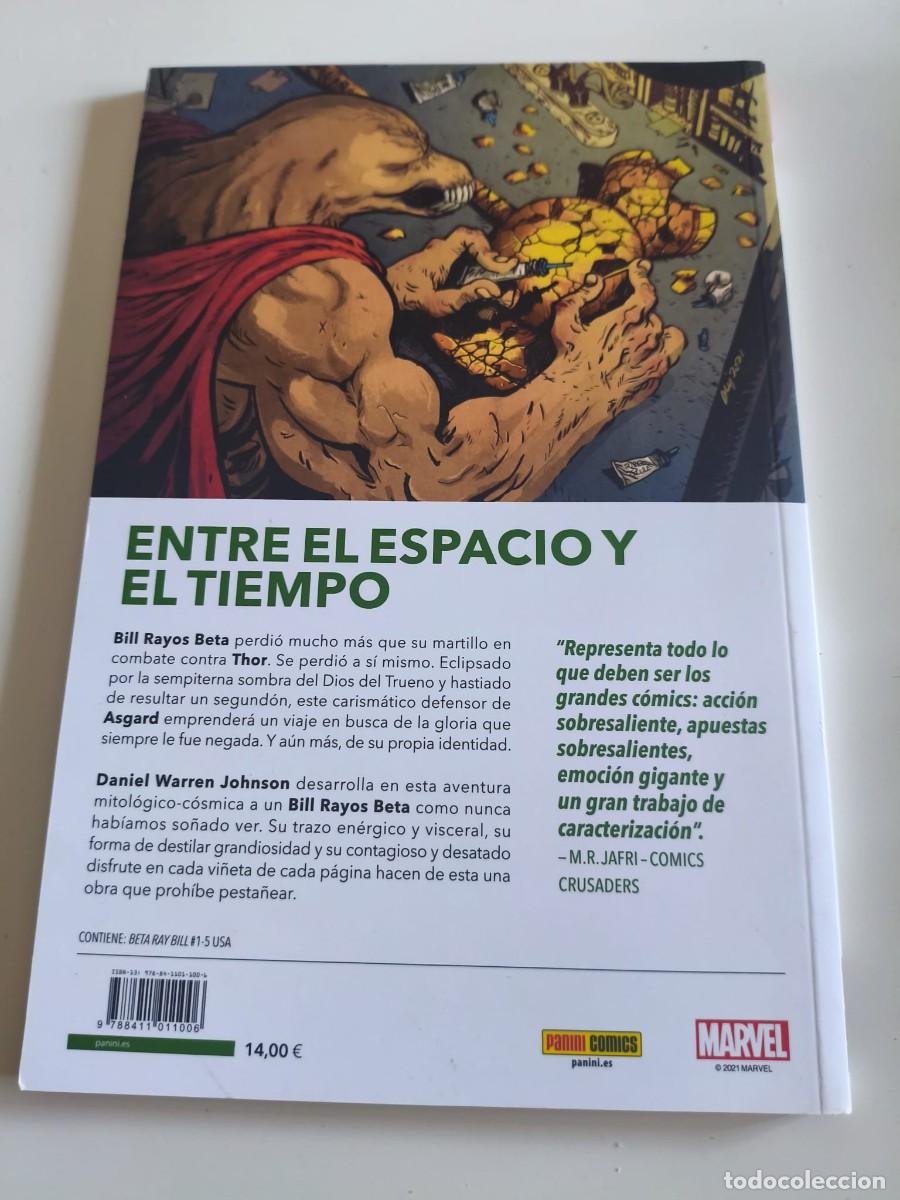 C&oacute;mics: Bill Rayos Beta: Estrella arg&eacute;ntea Panini Daniel Warren Johnson 2021 - Foto 2
