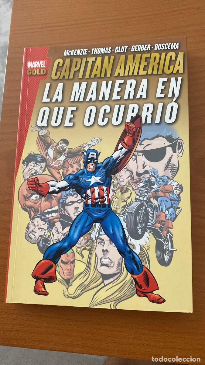 C&oacute;mics: Capit&aacute;n Am&eacute;rica la manera en que ocurri&oacute;