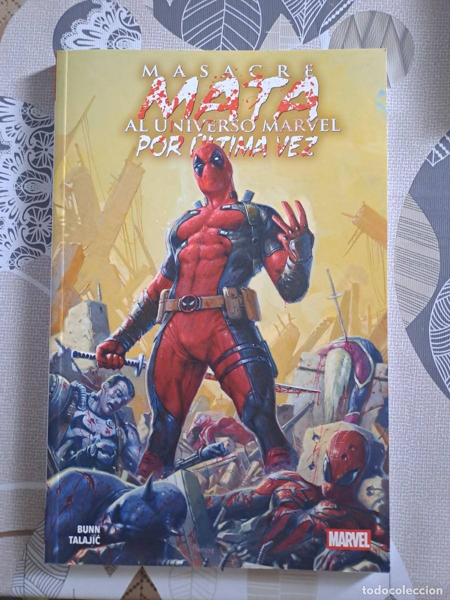 Comics : Masacre mata al universo Marvel por ultima vez, Panini en muy buen estado