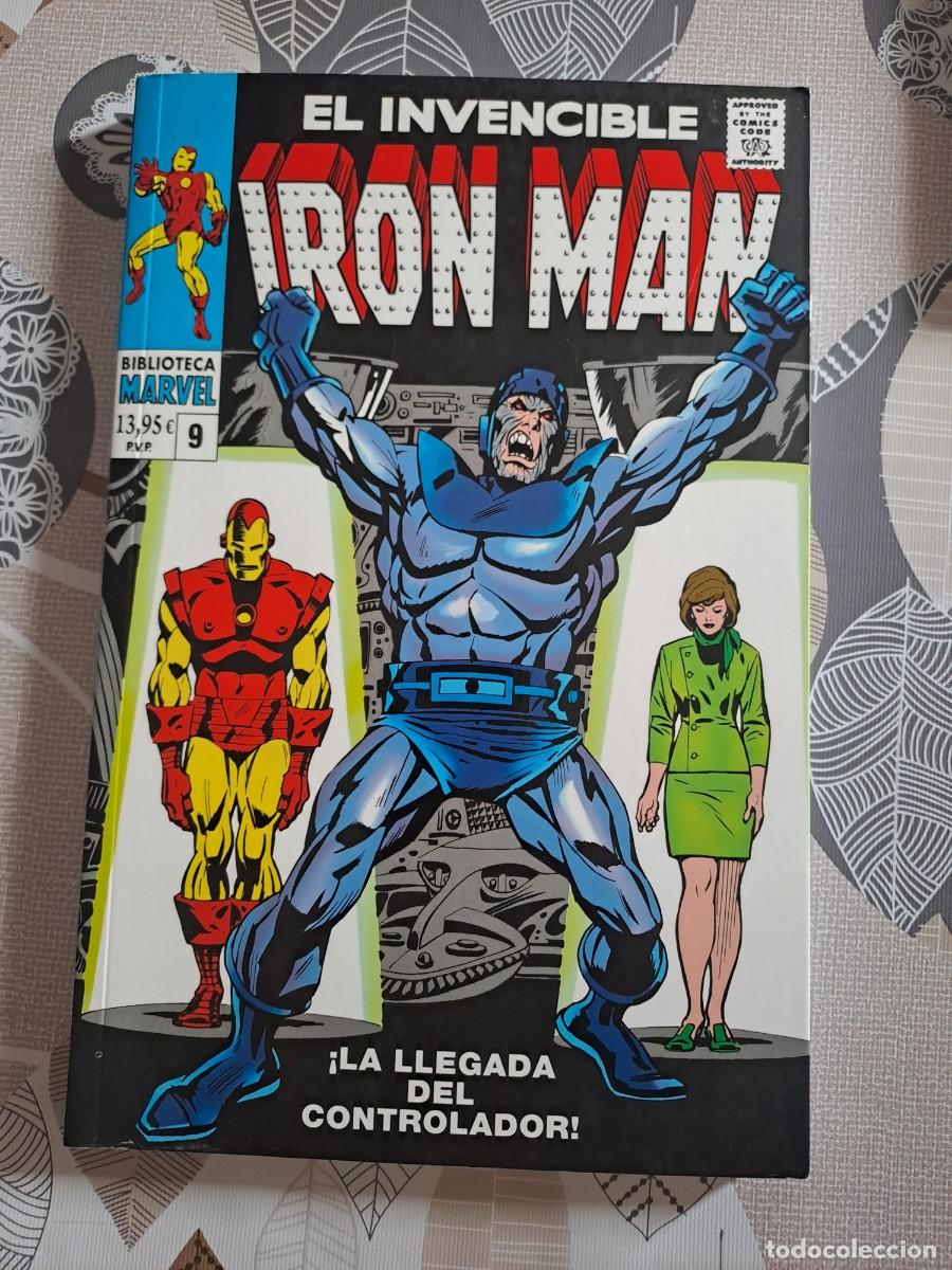 C&oacute;mics: El invencible Iron Man 9, la llegada del controlador, Panini en muy buen estado