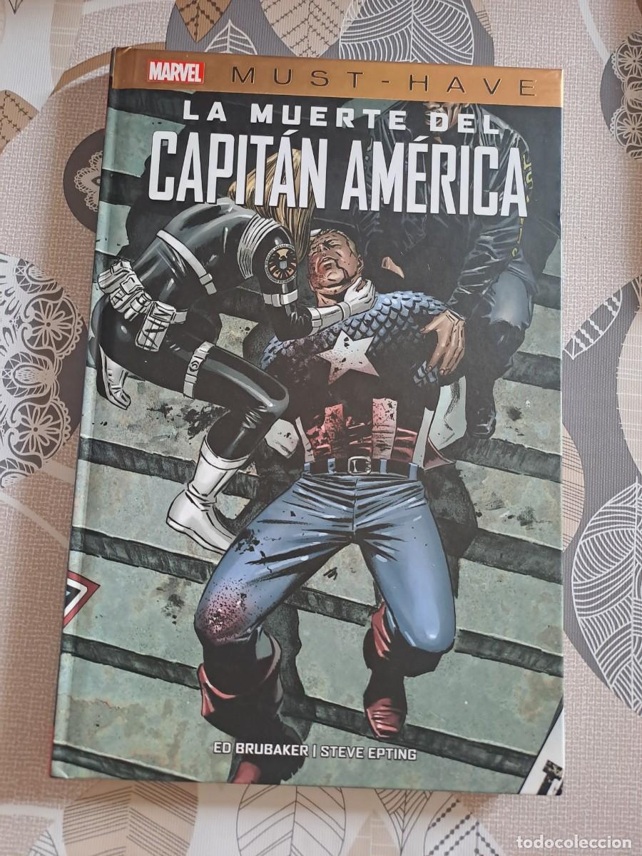 C&oacute;mics: La muerte del capit&aacute;n america, must-have, Panini en muy buen estado