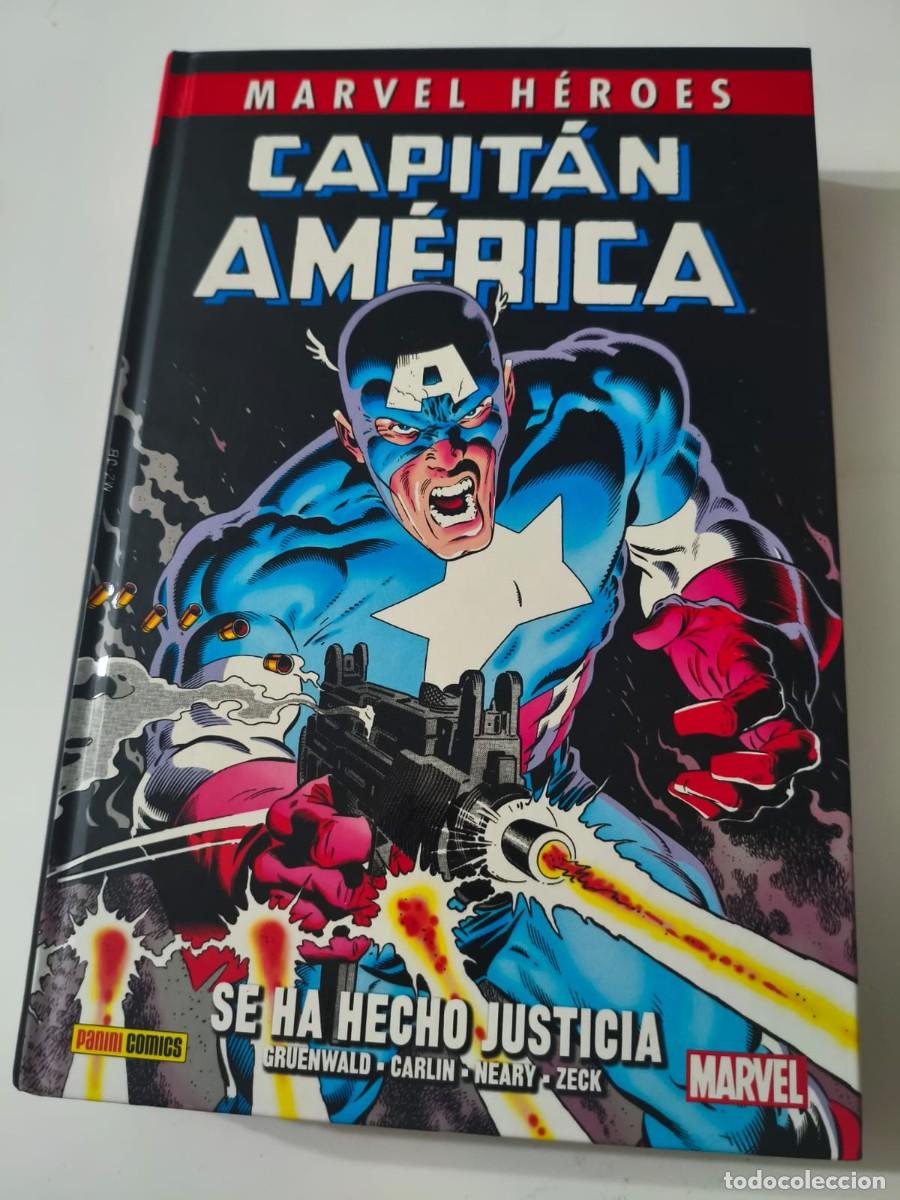 C&oacute;mics: Marvel Heroes 88 Capit&aacute;n Am&eacute;rica de Mark Gruenwald 1: Se ha hecho justicia
