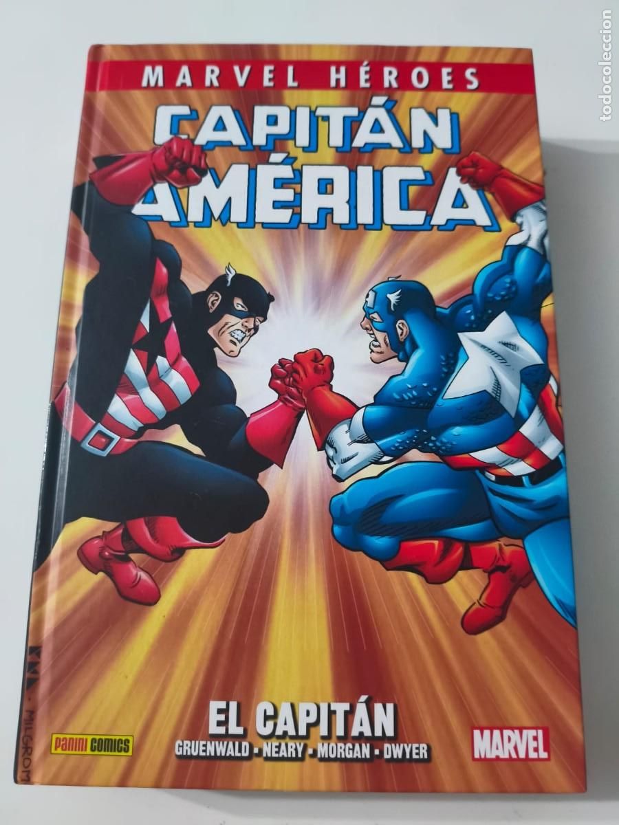 C&oacute;mics: Marvel H&eacute;roes 96 Capit&aacute;n Am&eacute;rica de Mark Gruenwald 2: El Capit&aacute;n Panini