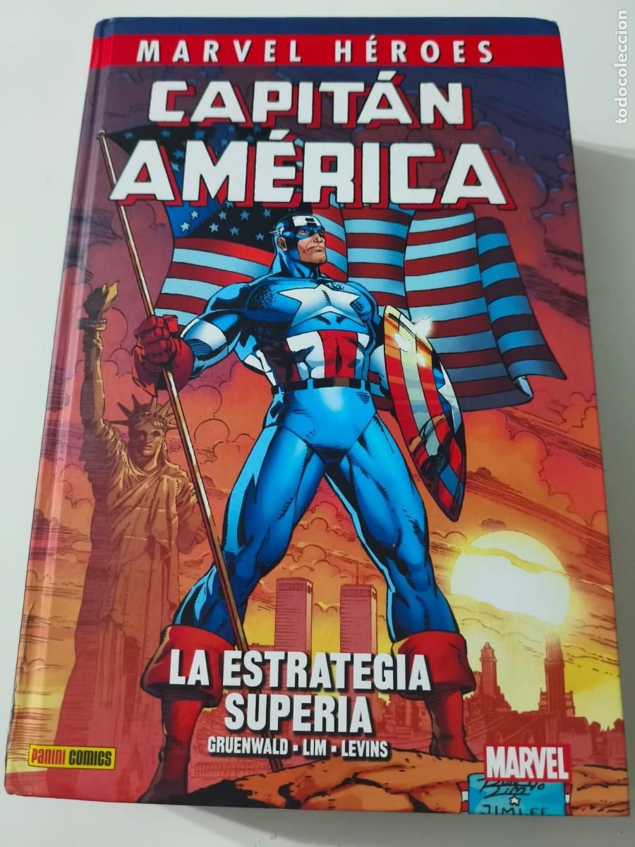C&oacute;mics: Marvel H&eacute;roes 113 Capit&aacute;n Am&eacute;rica de Mark Gruenwald 4: La Estrategia Superia panini