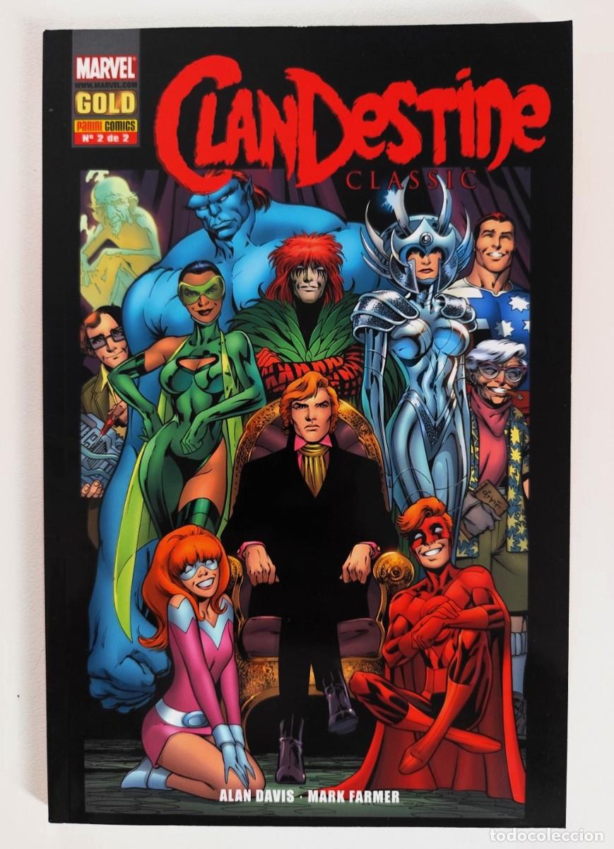 C&oacute;mics: ClanDestine Classic Marvel Gold #2 (Alan Davis) ~ MARVEL/PANINI (2009)