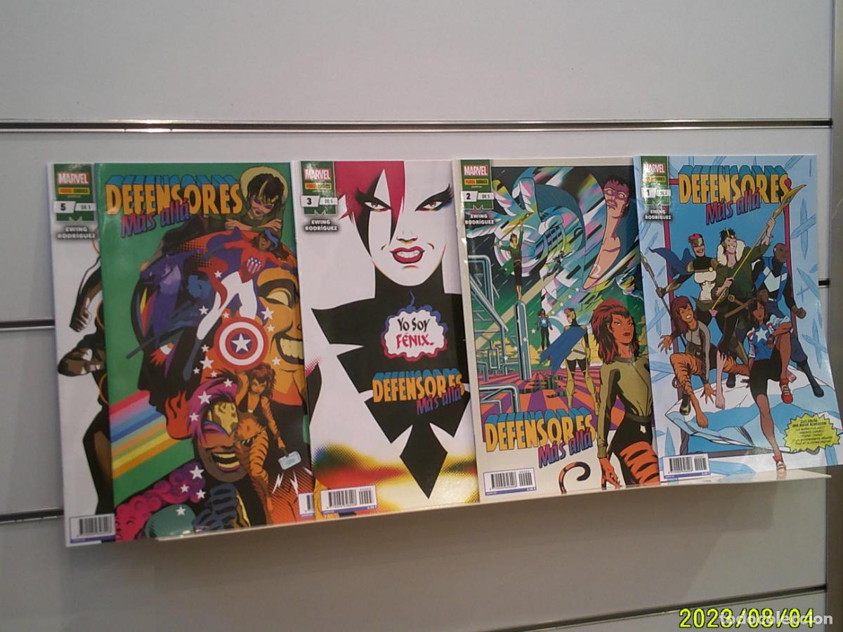 C&oacute;mics: DEFENSORES MAS ALLA COMPLETA 5 NUMEROS MARVEL - PANINI