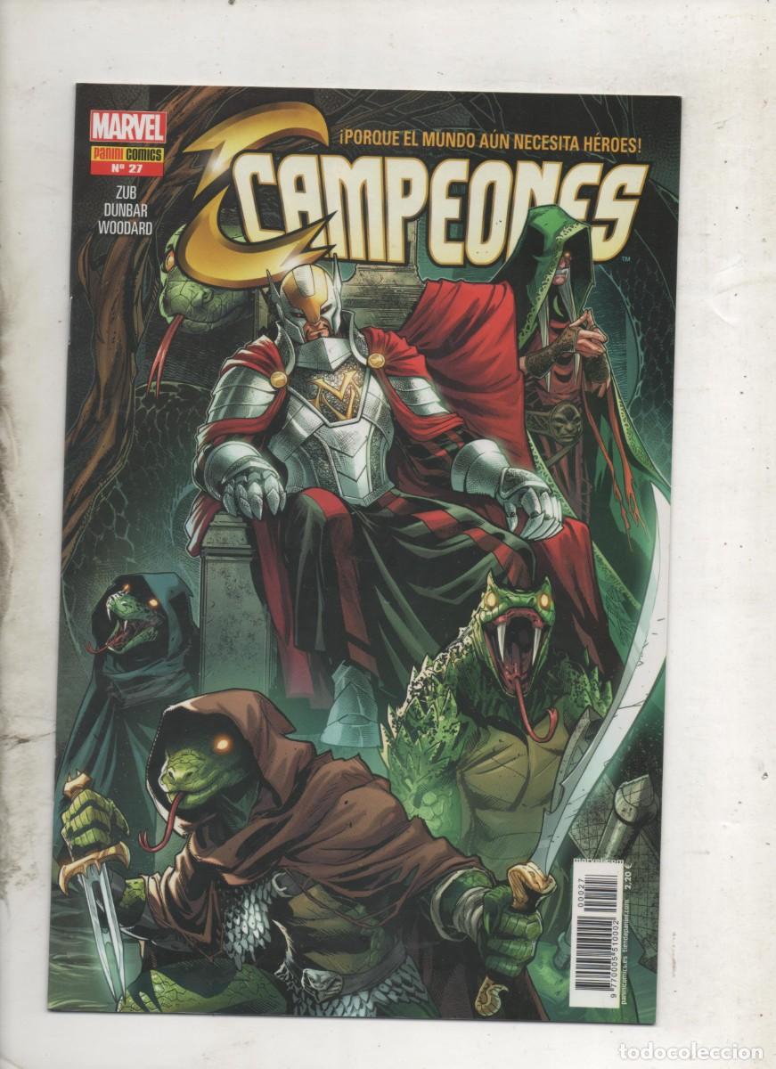 C&oacute;mics: CAMPEONES N&ordm; 27 . PANINI . - E3