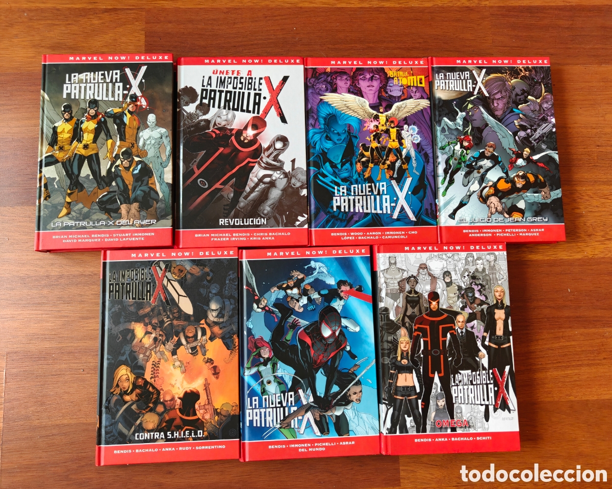 C&oacute;mics: Colecci&oacute;n completa Marvel now! Deluxe Patrulla-X de Brian Michael Bendis.