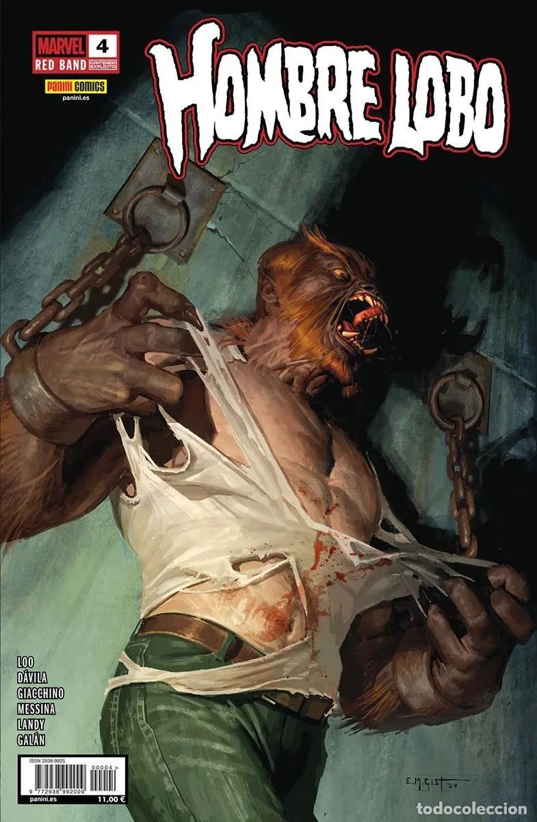 C&oacute;mics: HOMBRE LOBO. SERIE COMPLETA: 4 TOMOS. PANINI