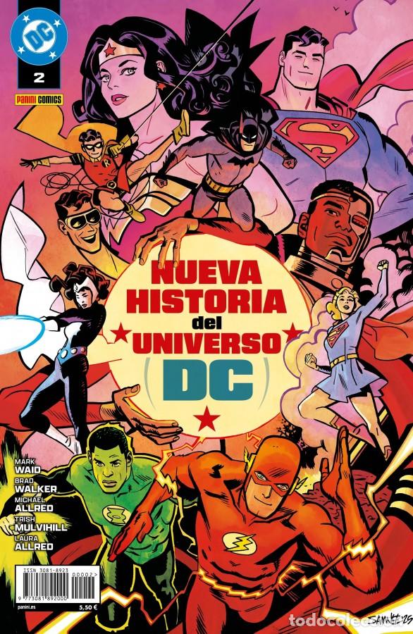 C&oacute;mics: NUEVA HISTORIA DEL UNIVERSO DC. SERIE COMPLETA: 4 NUMEROS. PANINI.