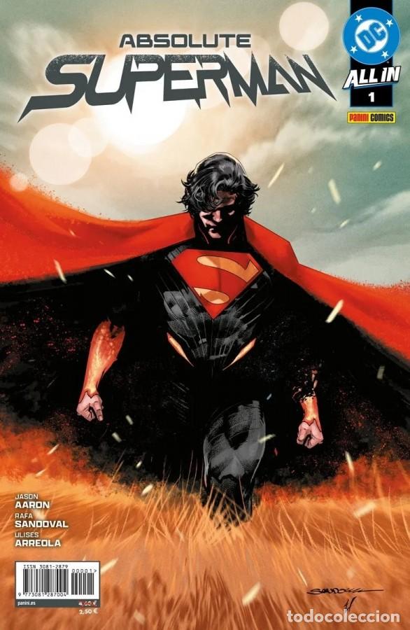 C&oacute;mics: ABSOLUTE SUPERMAN. NUMEROS 1 AL 15. PANINI.