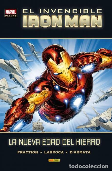 C&oacute;mics: MARVEL DELUXE EL INVENCIBLE IRON MAN. TAPA DURA. PANINI