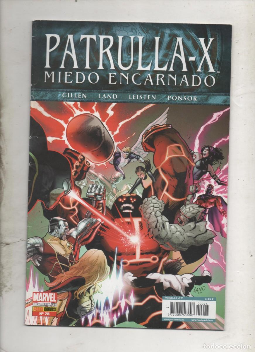 C&oacute;mics: PATRULLA X N&ordm; 75 . MIEDO ENCARNADO . PANINI - D5