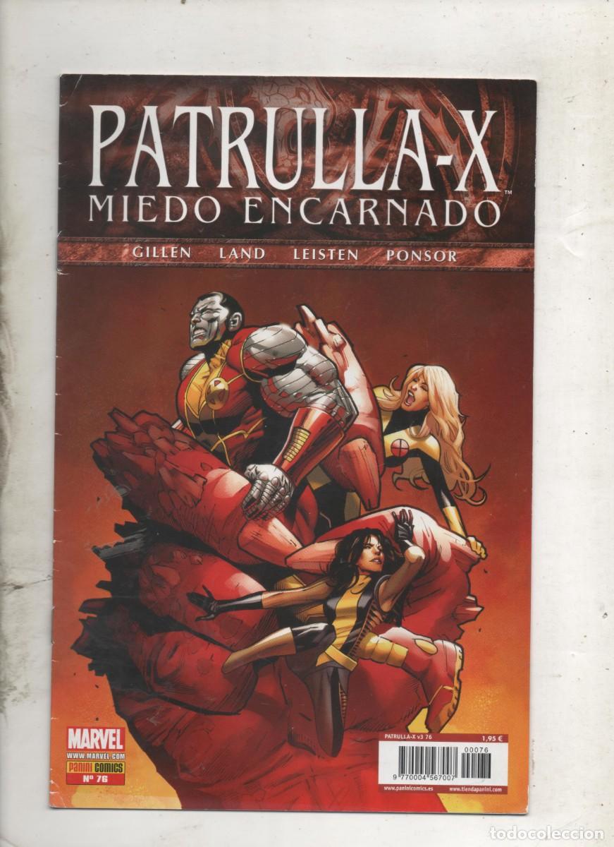 C&oacute;mics: PATRULLA X N&ordm; 76 . MIEDO ENCARNADO . PANINI - D5