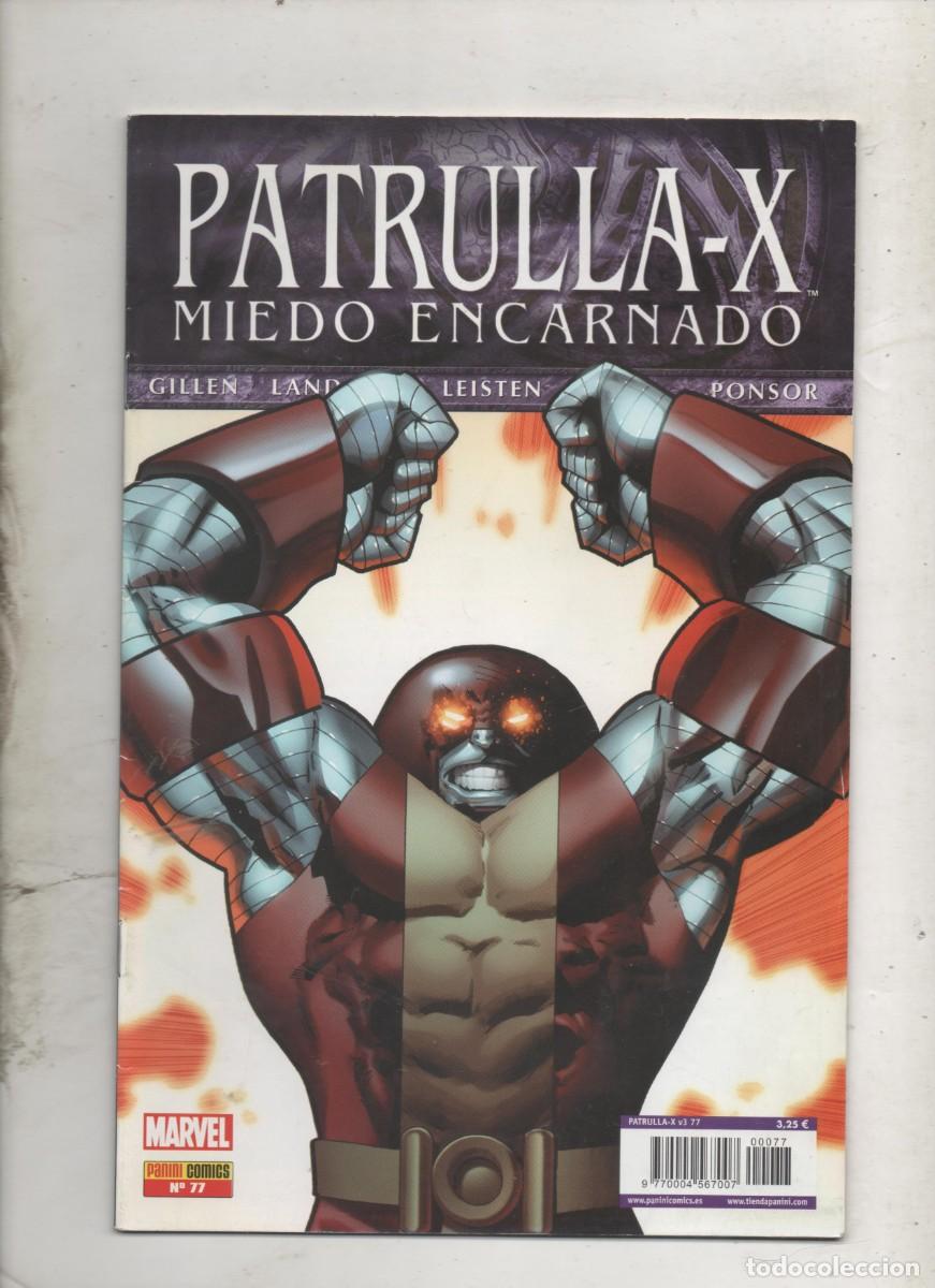 C&oacute;mics: PATRULLA X N&ordm; 77 . MIEDO ENCARNADO . PANINI - D5