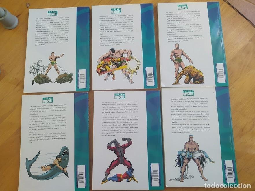 C&oacute;mics: NAMOR, BIBLIOTECA MARVEL, 6 PRIMEROS NUMEROS - Foto 2