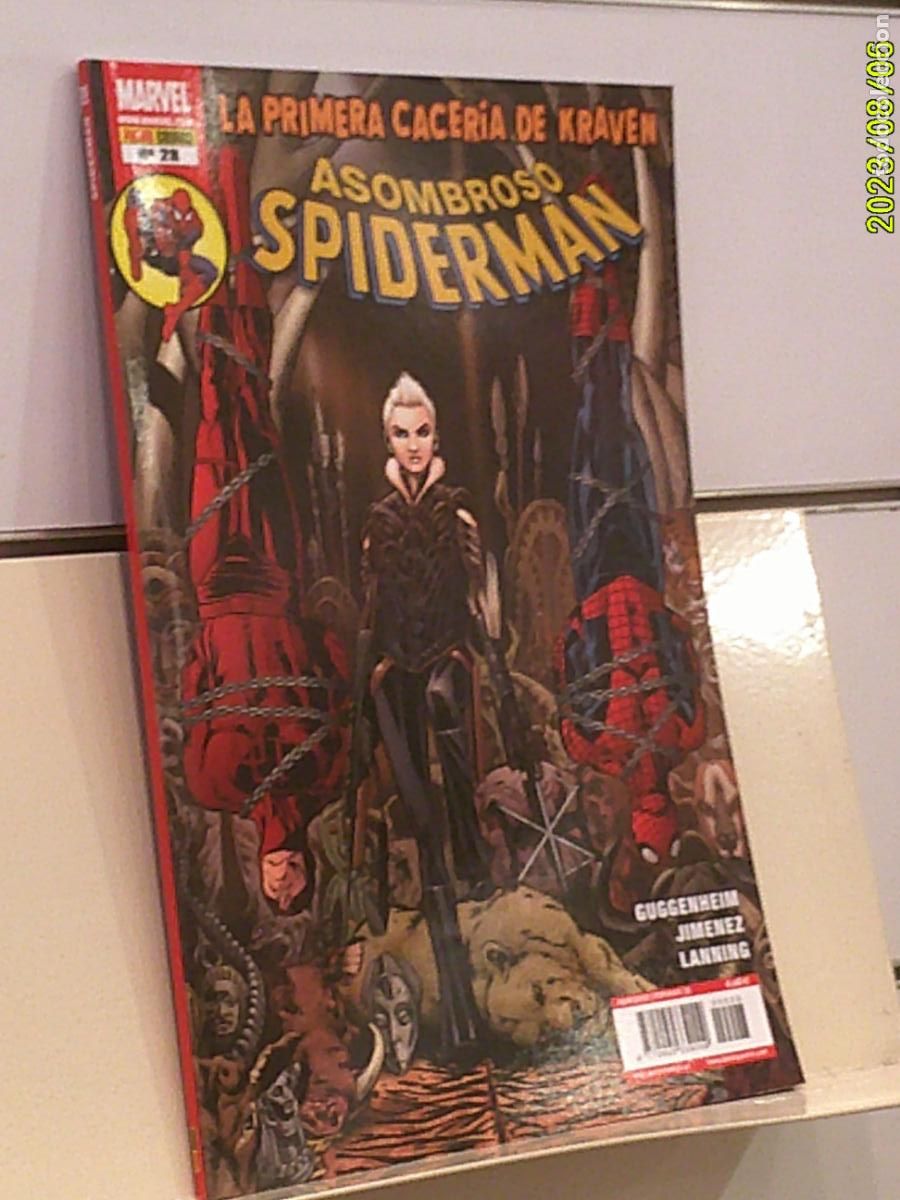 C&oacute;mics: ASOMBROSO SPIDERMAN VOL. 2 N&ordm; 28 LA PRIMERA CACERIA DE KRAVEN MARVEL - PANINI