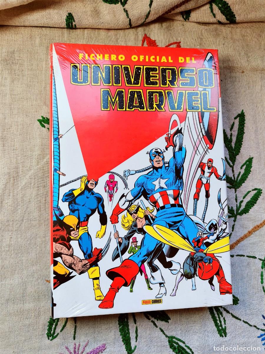 C&oacute;mics: Fichero Oficial del Universo Marvel. Marvel Omnibus. Marvel Limited Edition. Panini. Precintado