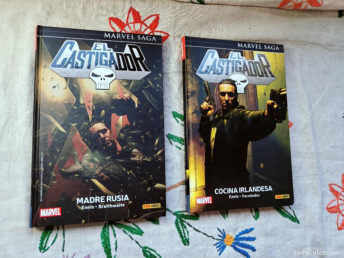 C&oacute;mics: El Castigador. Marvel Saga. Tomos 3, 4, 5 y 9. Panini. - Foto 7