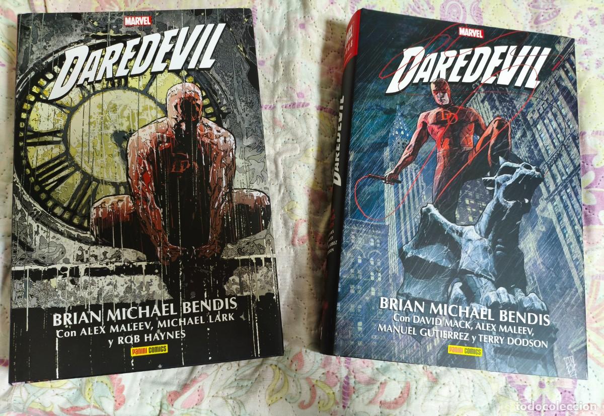 C&oacute;mics: DAREDEVIL DE BRIAN MICHAEL BENDIS Y ALEX MALEEV 01 y 02 (MARVEL OMNIBUS) - Panini - NUEVOS