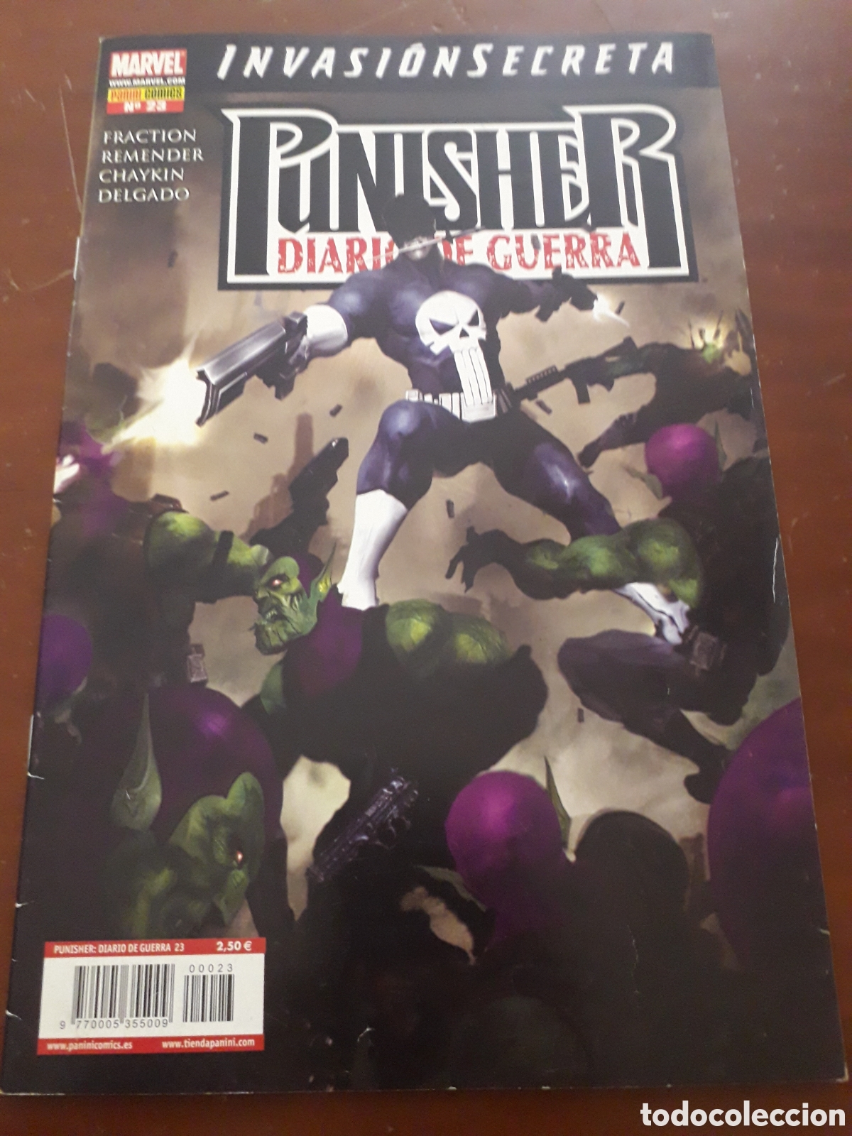C&oacute;mics: PUNISHER. DIARIO DE GUERRA. N&Uacute;MERO 23