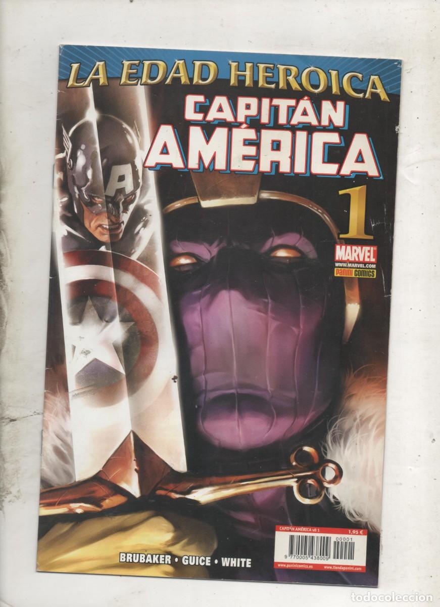 C&oacute;mics: CAPITAN AMERICA N&ordm; 1 . EDAD HEROICA . PANINI - B3