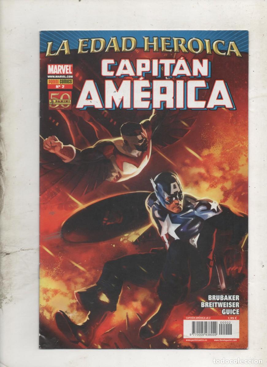 C&oacute;mics: CAPITAN AMERICA N&ordm; 2 . EDAD HEROICA . PANINI - B3