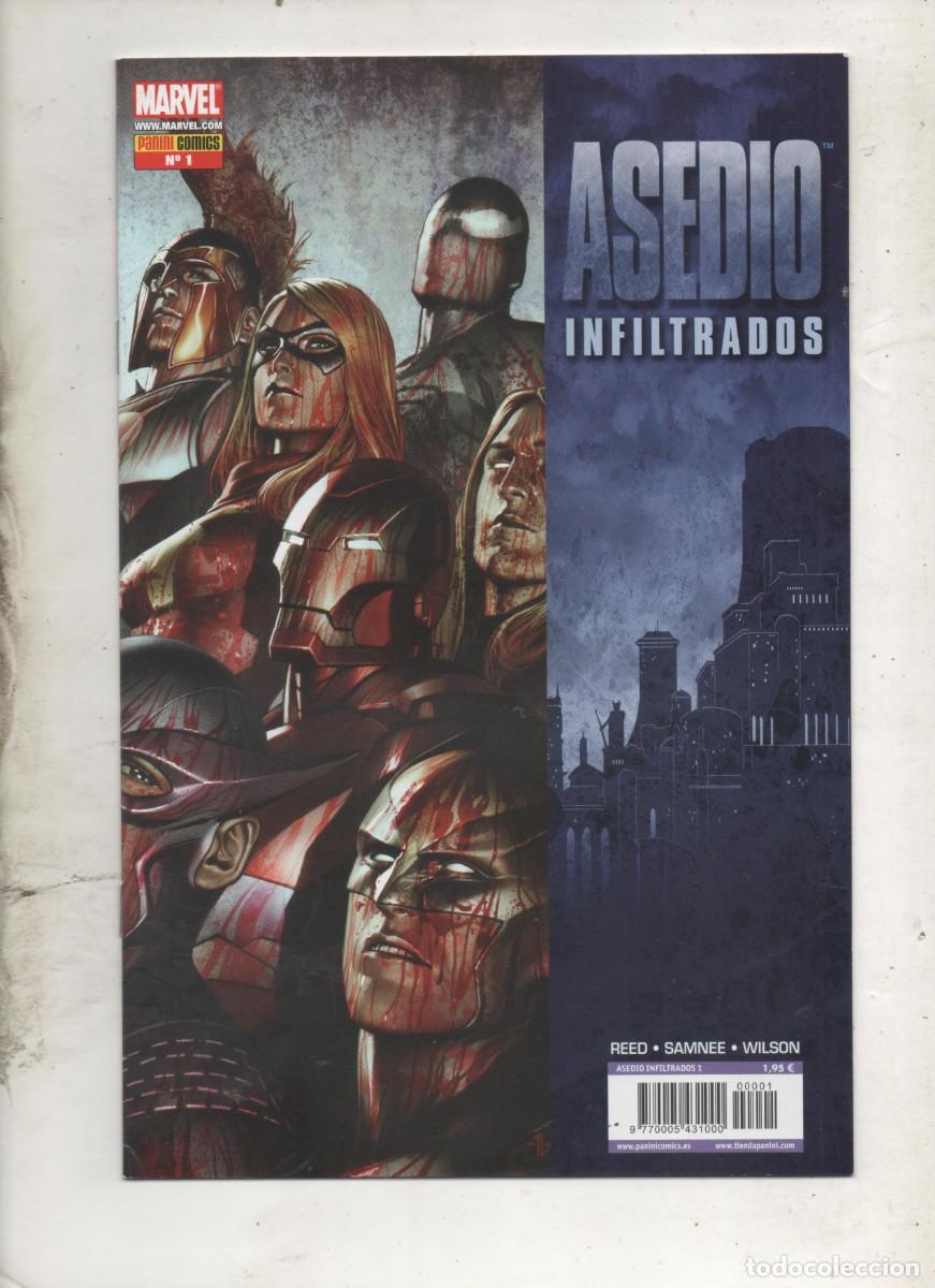 C&oacute;mics: ASEDIO INFILTRADOS N&ordm; 1 . PANINI - B3