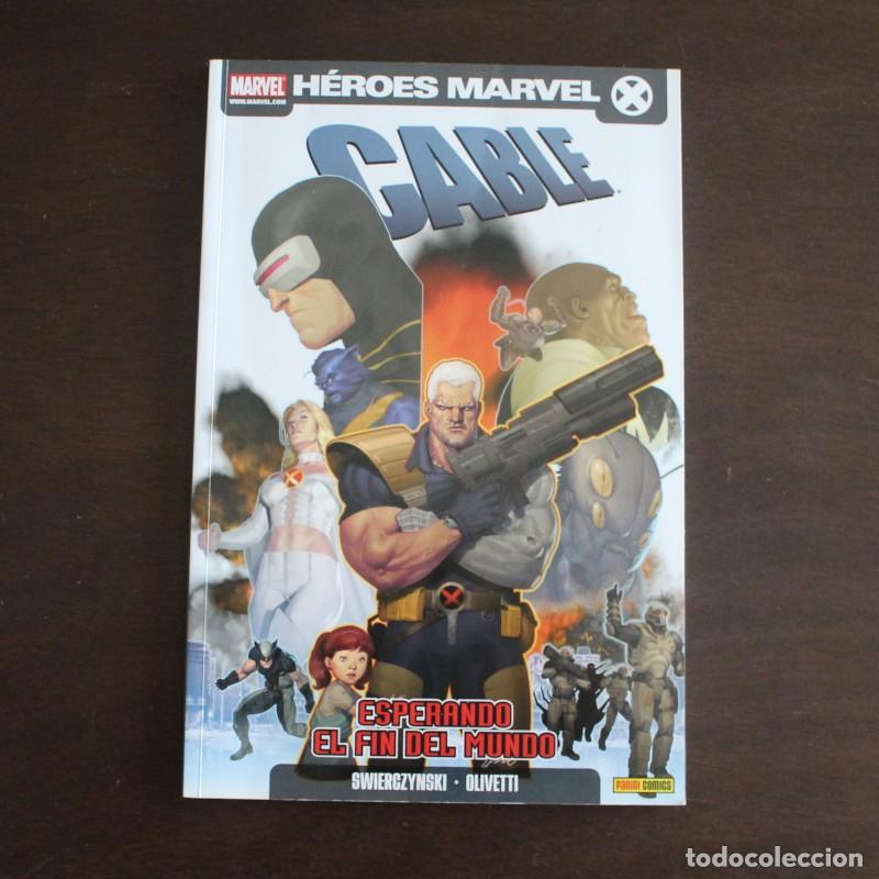 Comics: CABLE 3 ESPERANDO EL FIN DEL MUNDO, HEROES MARVEL PANINI