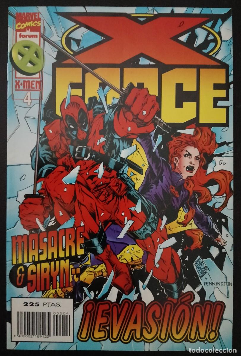 C&oacute;mics: X-FORCE-FORUM-VOL.II- N&ordm; 4 -EVASI&Oacute;N-ADAM POLLINA-M. PENNINGTON-1996-MUY BUENO-VEA-LEA-1734