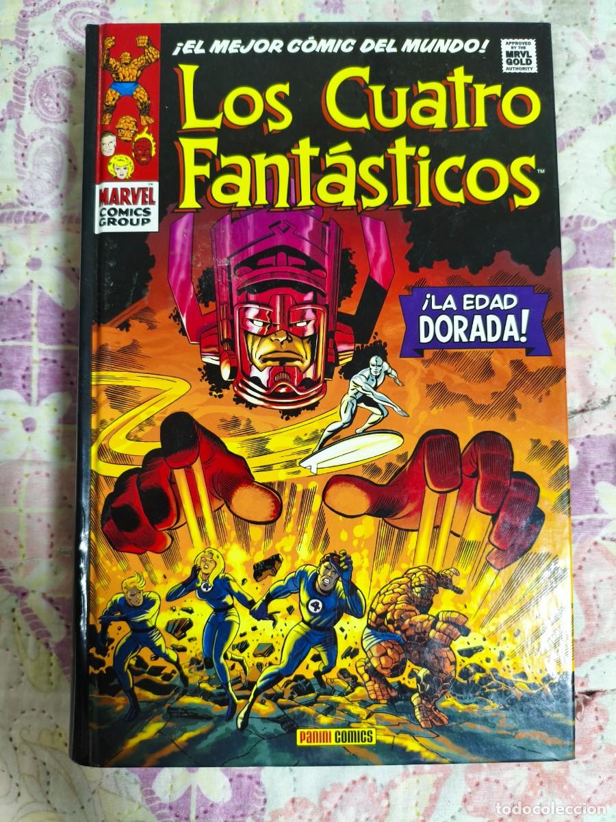 Comics: Los Cuatro Fant&aacute;sticos 3 La edad dorada MARVEL GOLD (TAPA DURA) - Panini - NUEVO