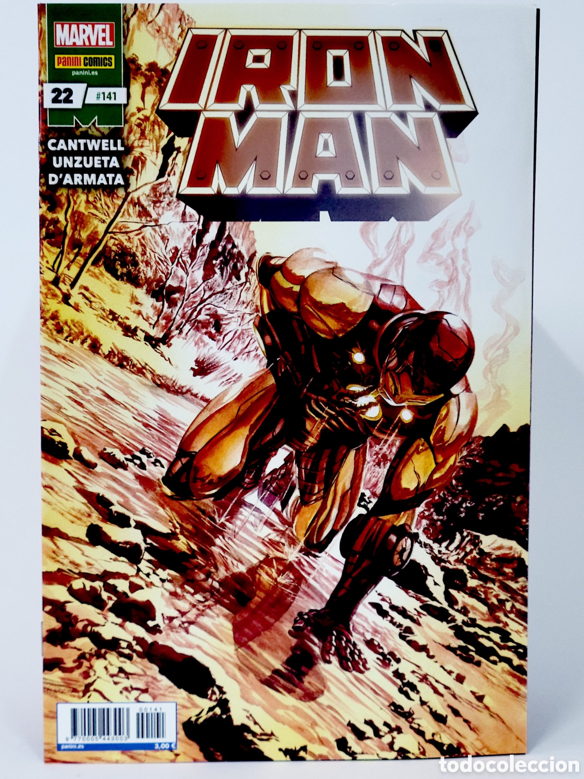 C&oacute;mics: C&Oacute;MIC IRON MAN 141 PANINI MARVEL GRAPA DE KIOSCO