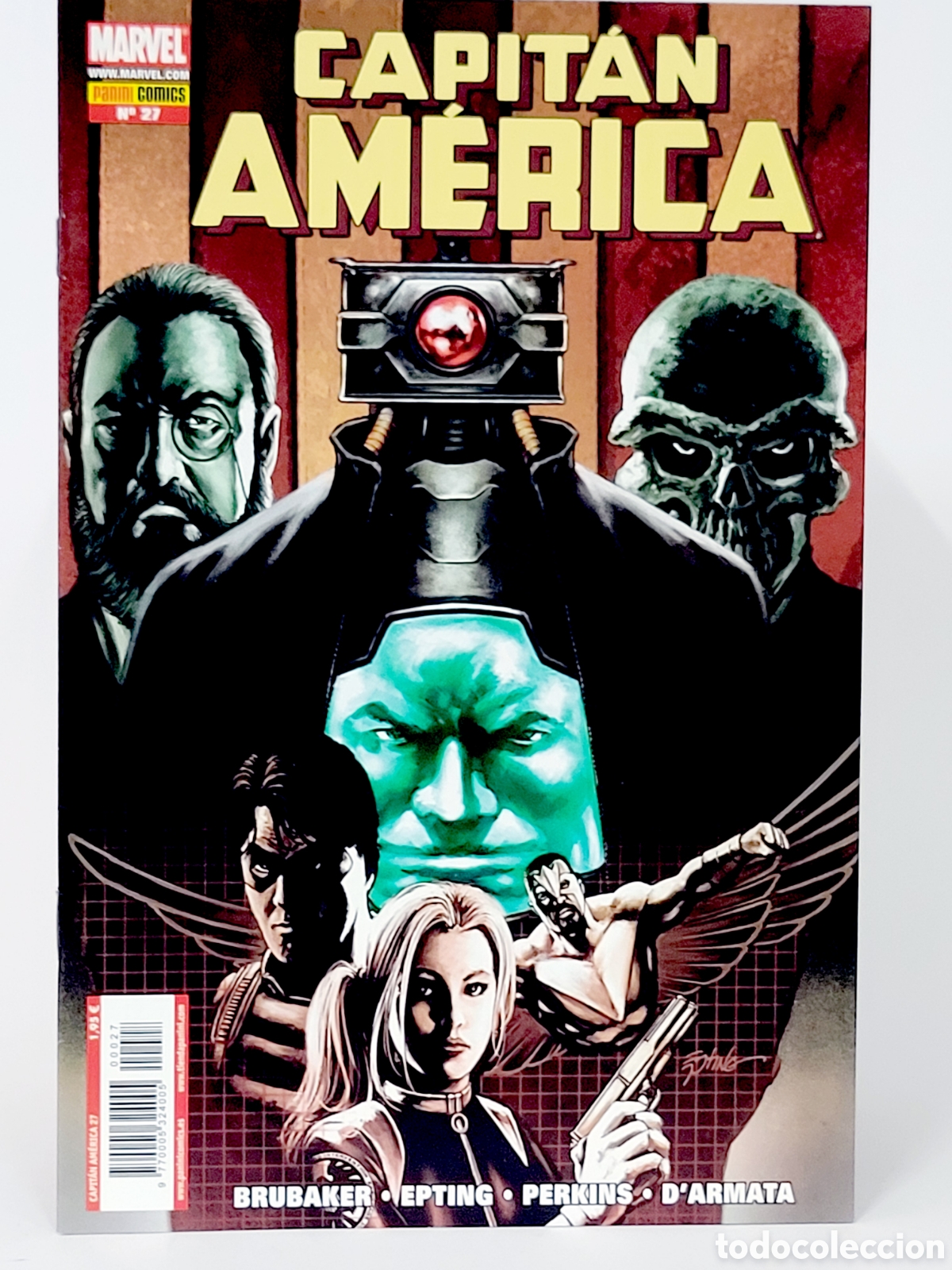 C&oacute;mics: C&Oacute;MIC CAPITAN AM&Eacute;RICA 27 PANINI MARVEL GRAPA DE KIOSCO