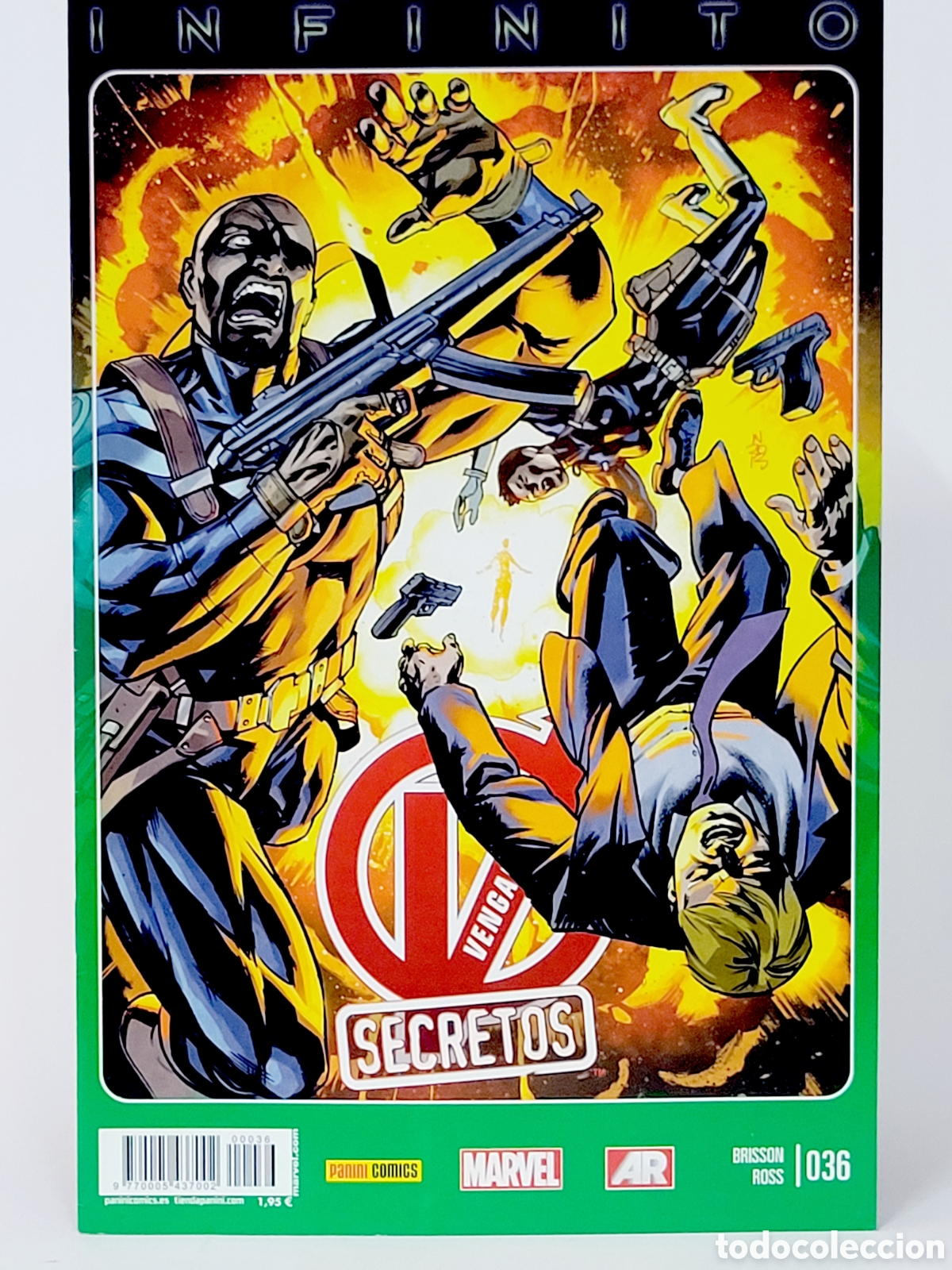 C&oacute;mics: C&Oacute;MIC VENGADORES SECRETOS 36 INFINITO PANINI MARVEL GRAPA DE KIOSCO