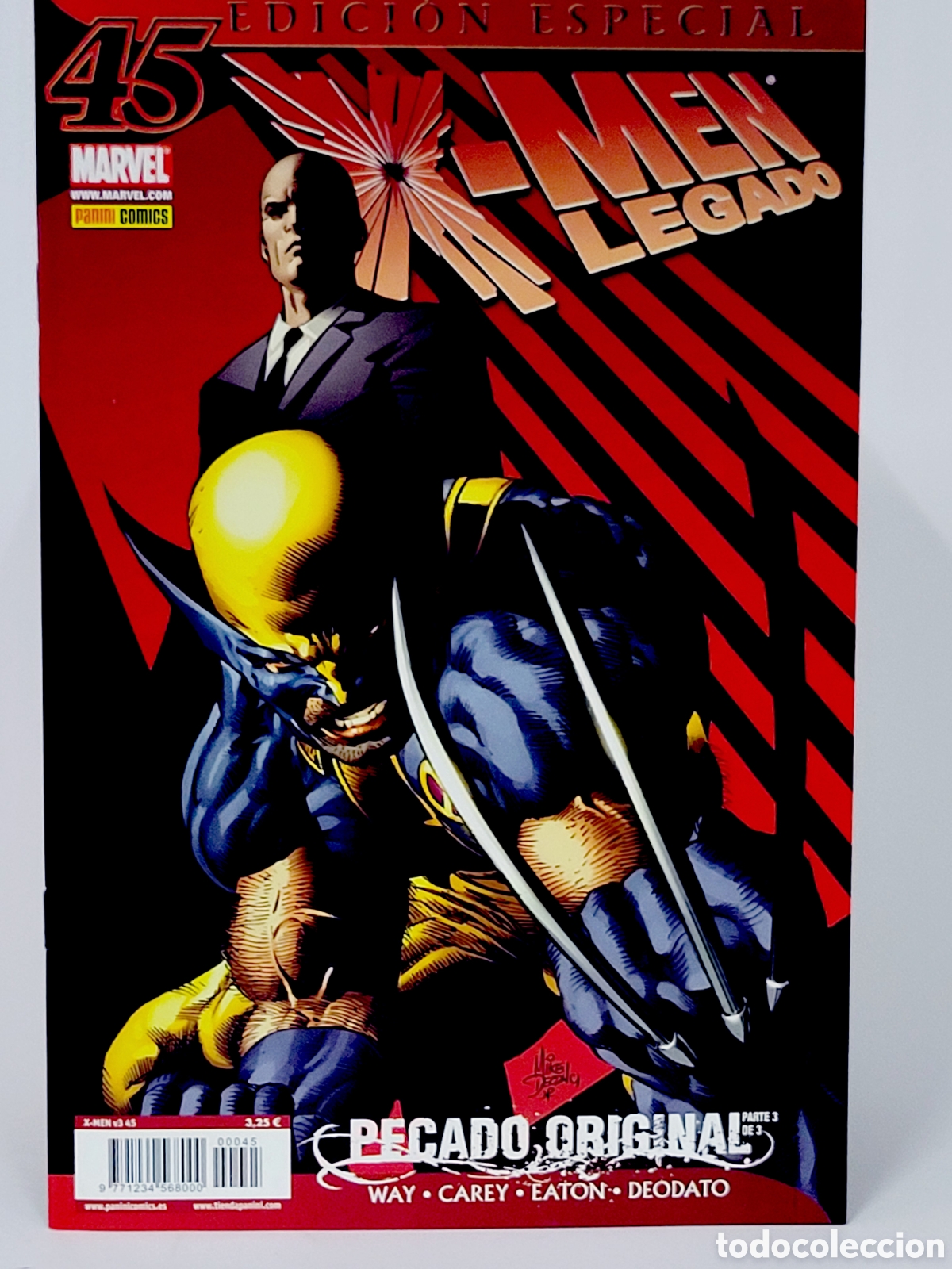 C&oacute;mics: C&Oacute;MIC X-MEN LEGADO 45 PECADO ORIGINAL EDICI&Oacute;N ESPECIAL PANINI MARVEL GRAPA DE KIOSCO