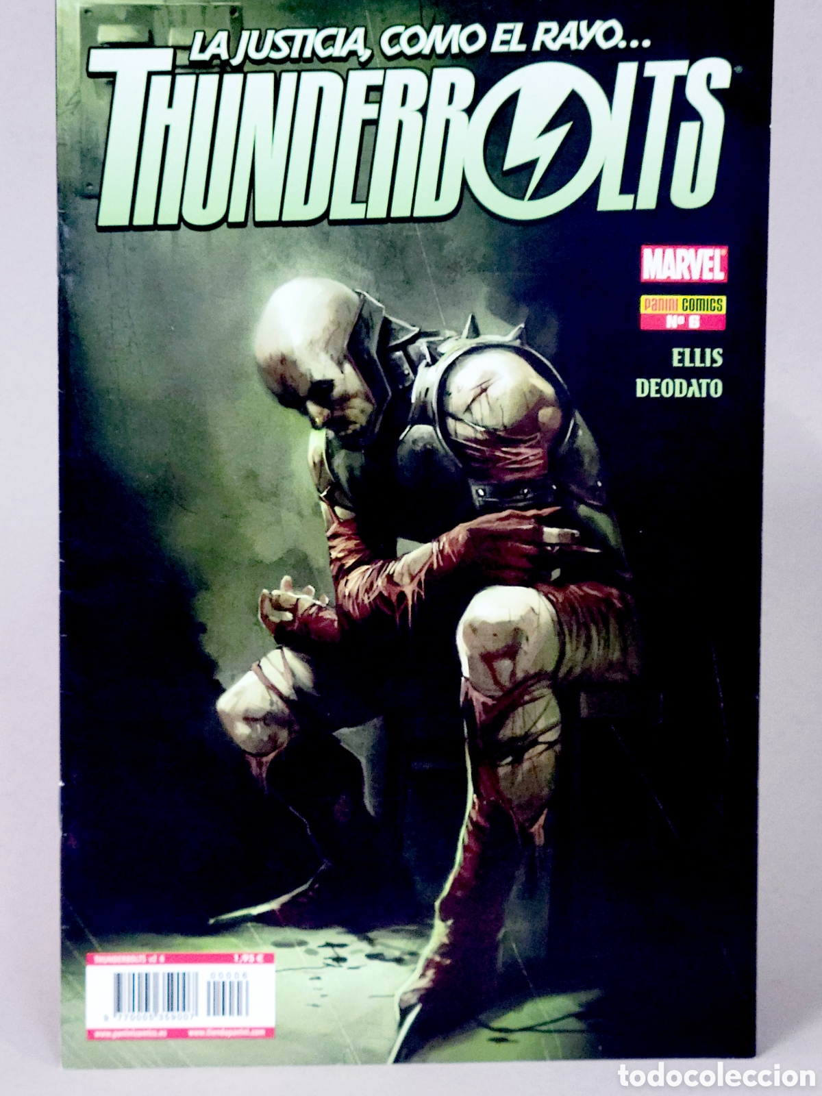 C&oacute;mics: C&Oacute;MIC THUNDERBOLTS 6 LA JUSTICIA PANINI MARVEL GRAPA DE KIOSCO