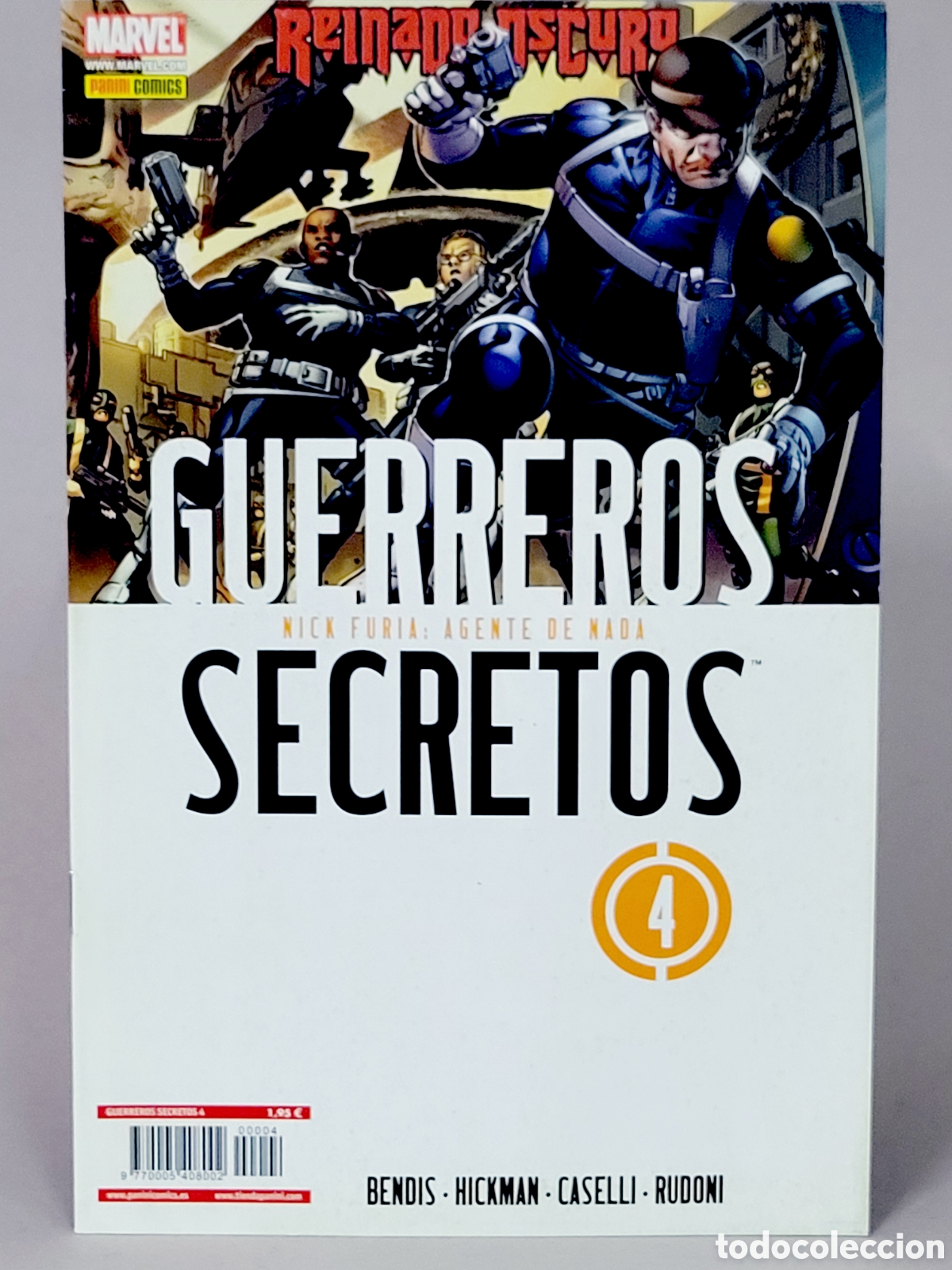 C&oacute;mics: C&Oacute;MIC GERREROS SECRETOS 4 REINADO OSCURO NICK FURIA PANINI MARVEL GRAPA DE KIOSCO