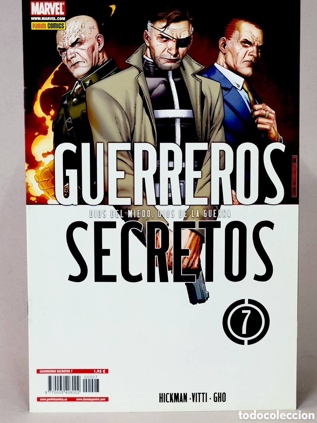 C&oacute;mics: C&Oacute;MIC GERREROS SECRETOS 7 DIOS DEL MIEDO PANINI MARVEL GRAPA DE KIOSCO